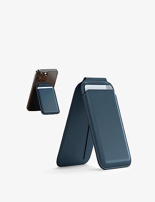 THE TECH BAR Satechi magnetic vegan leather iPhone wallet stand