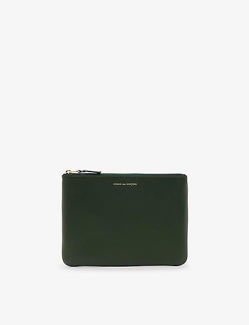 COMME DES GARCONS Classic logo-print leather wallet