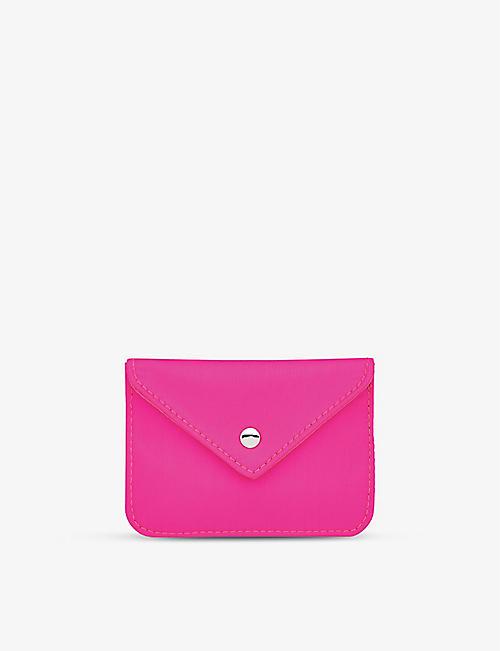 WHISTLES Envelope-flap nylon card holder