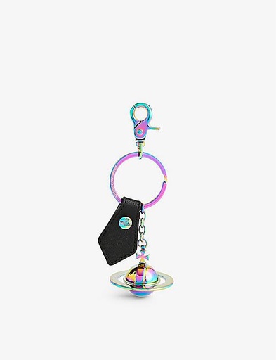 VIVIENNE WESTWOOD Iridescent 3D-orb metal keyring