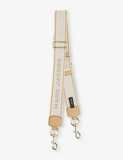 MARC JACOBS Logo-print adjustable woven strap