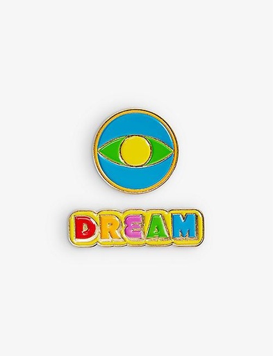 YINKA ILORI Dream Enamel metal pin badge