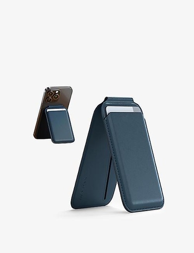 THE TECH BAR Satechi magnetic vegan leather iPhone wallet stand