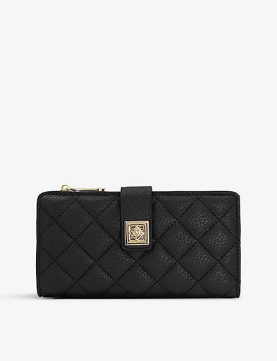DUNE Klinton quilted faux-leather purse