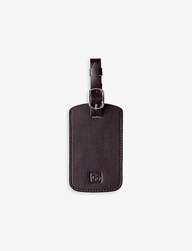 GO TRAVEL Brand-embossed woven luggage tags