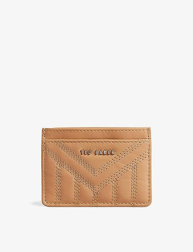 TED BAKER Ayani quilted leather card holder